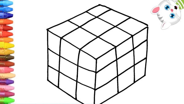 Раскрашенный куб