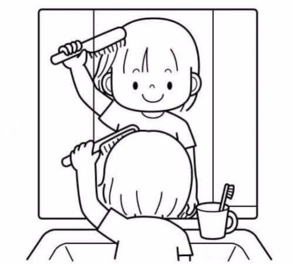 Режим дня для раскрашивания