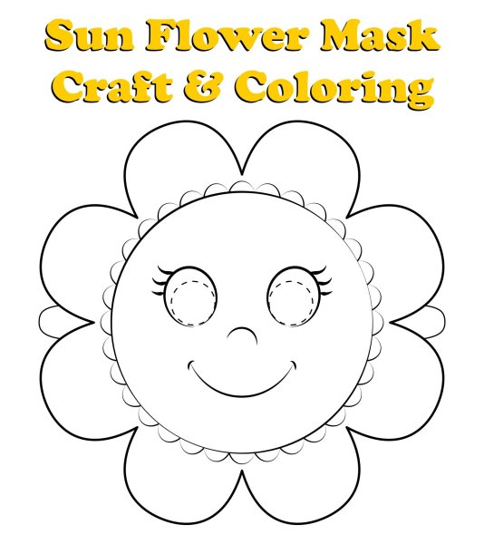 Улыбка раскраска. Цветы