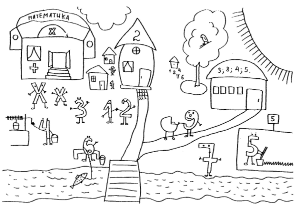 Математические рисунки карандашом
