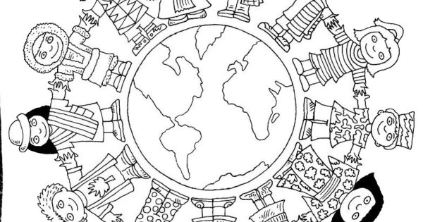 Раскраска мир
