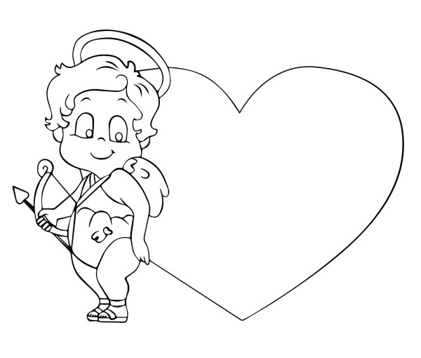 Валентинки чб