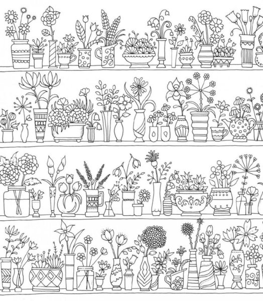 Бэсфорд Джоанна "мир цветов"