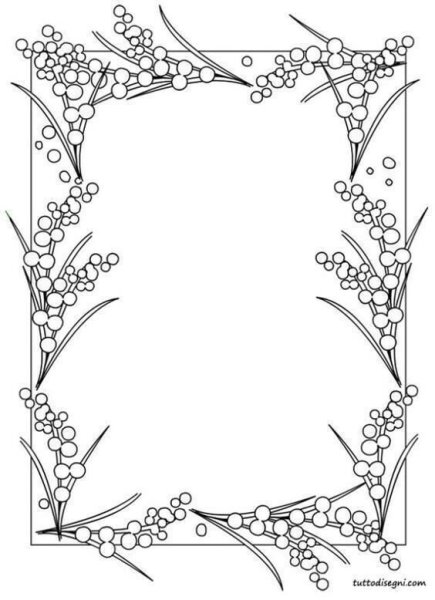 Рамка для разрисовки