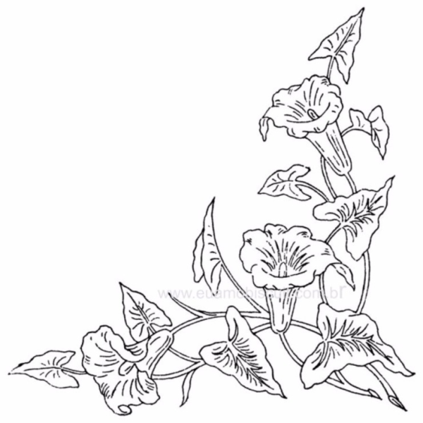 Рисунки трафареты цветов
