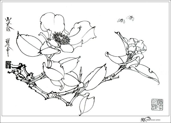 Трафареты китайской живописи