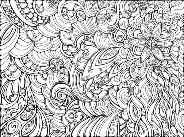 Красивые сложные узоры