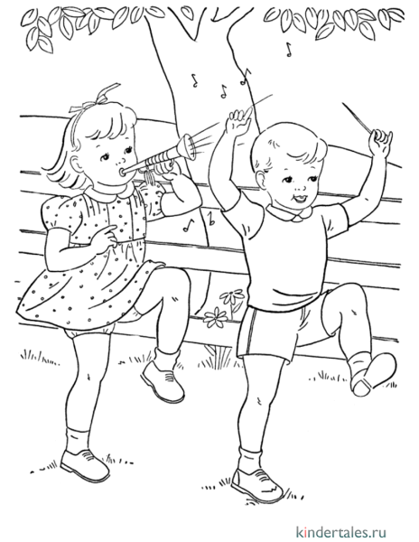 Раскраска день защиты детей 1 июня