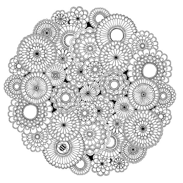 Раскраска антистресс