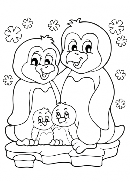 Раскраски к Дню семьи для детей