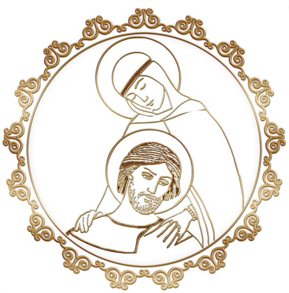 Пётр и Феврония Муромские раскраска