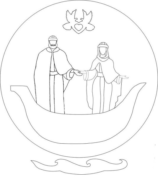 Пётр и Феврония Муромские детский рисунок