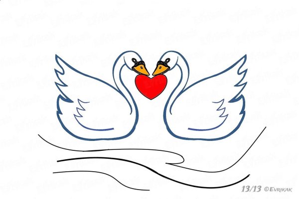 Трафареты на день семьи любви и верности