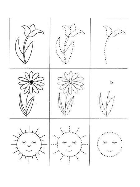 Дорисуй для малышей
