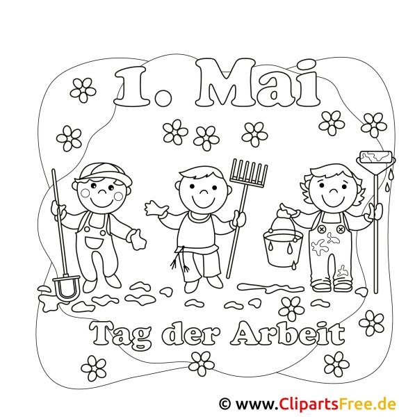 Открытка Arbeit