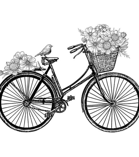 Велосипед эскиз
