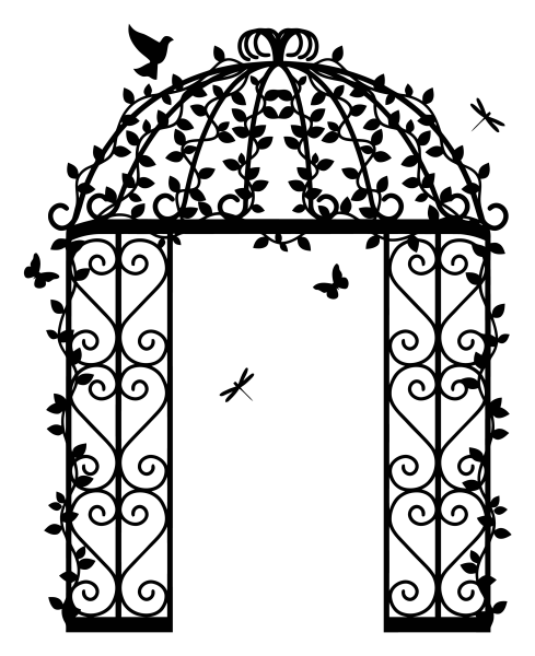 Арка трафарет