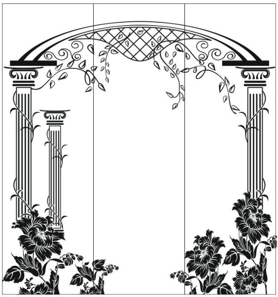 Орнамент арка