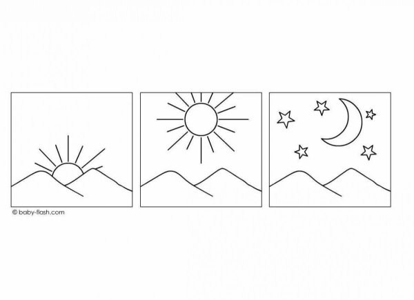 День и ночь задания для детей