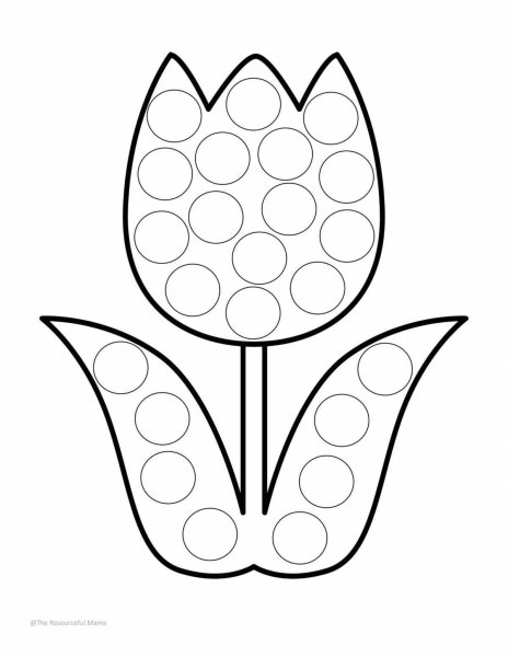 Раскраски для пальчиковых красок