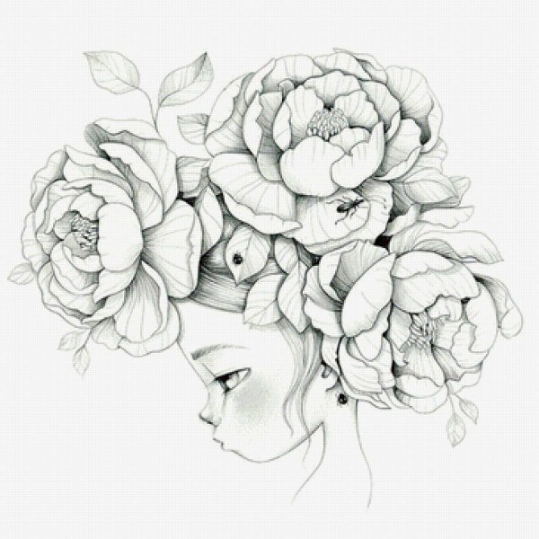 Цветочек скетч