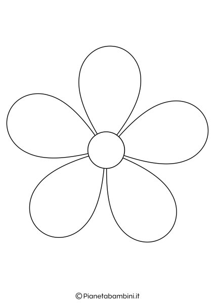 Ромашка шаблон