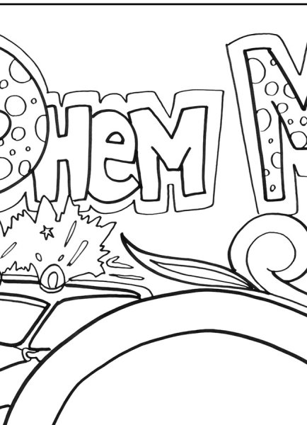 Раскраска ко Дню молодежи