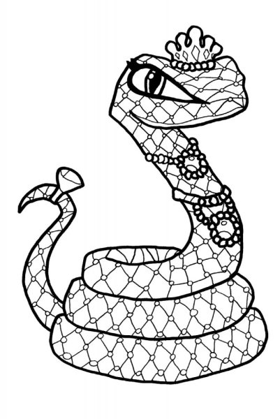 Питомец Клео де Нил змея