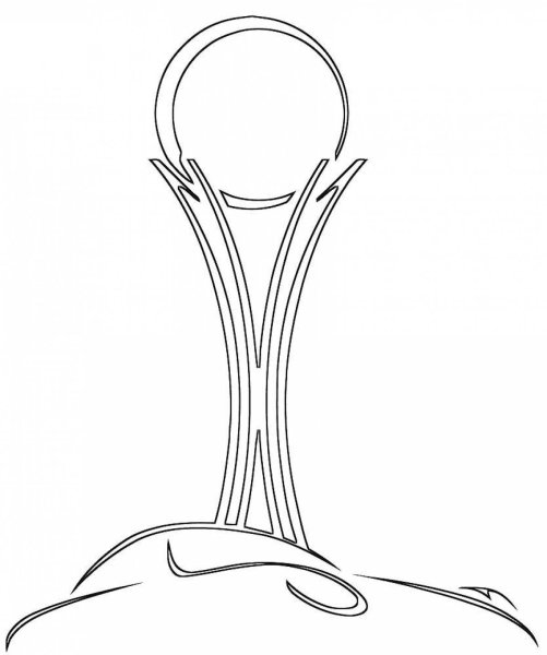 Байтерек Астана рисунок