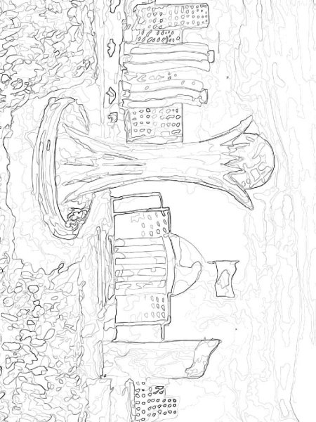 Раскраска Байтерек Астана для детей