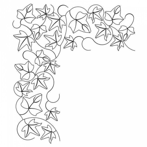 Лианы карандашом