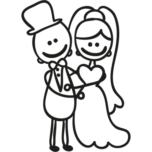 Картинки для срисовки свадьба