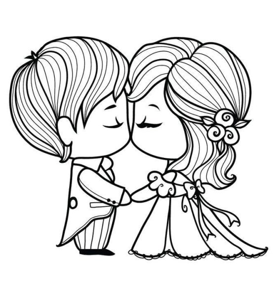 Рисунок на годовщину свадьбы