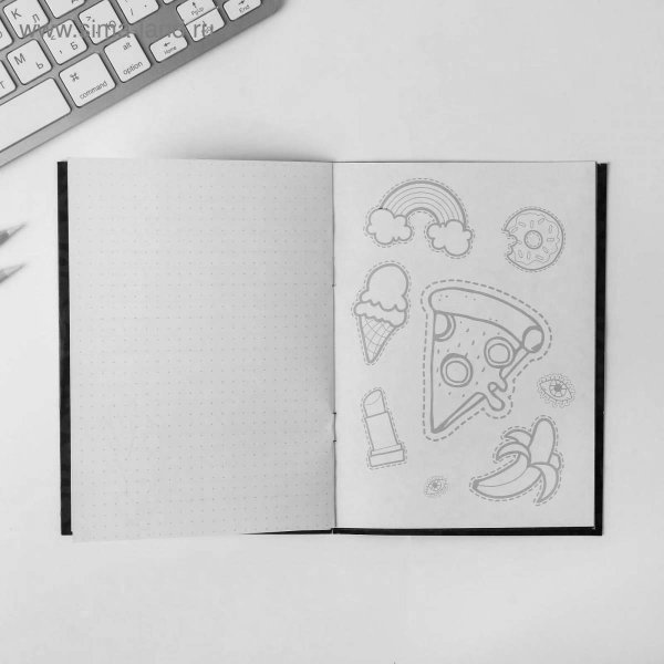 Раскрасить блокнот