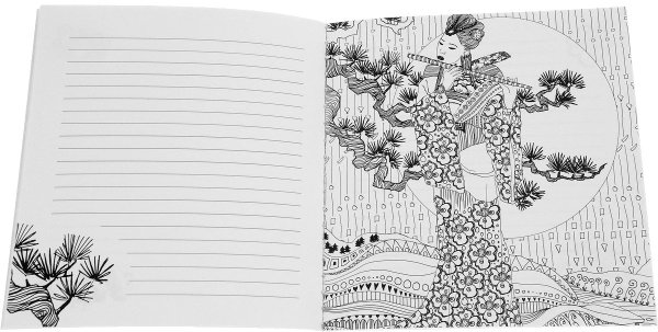 Блокнот раскраска антистресс