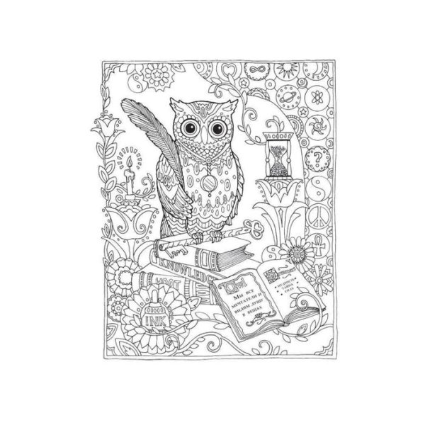 Блокнот раскраска антистресс