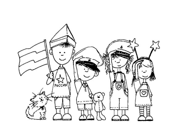 Военно патриотические раскраски