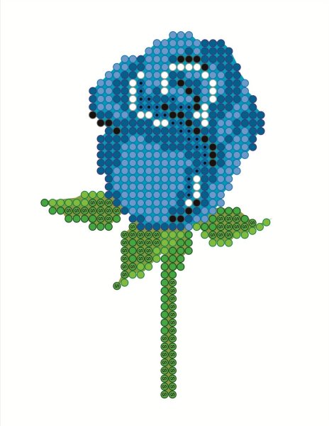 Трафарет для алмазной мозаики