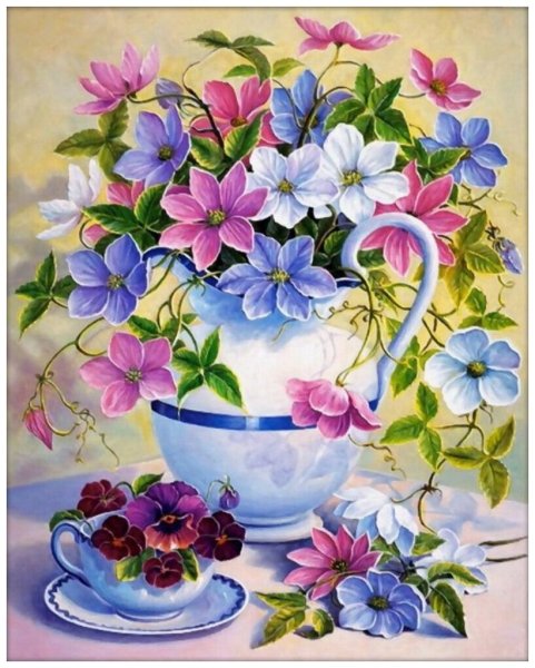 Триша Хардвик картина клематисы