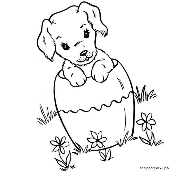 Раскраска для гуаши для детей