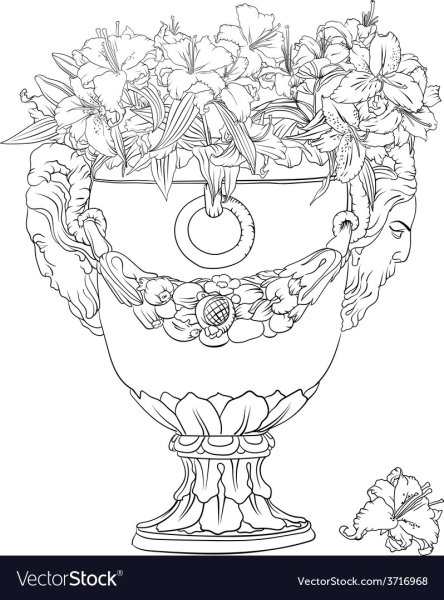 Вазон эскиз