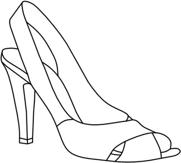 Раскрасить туфли