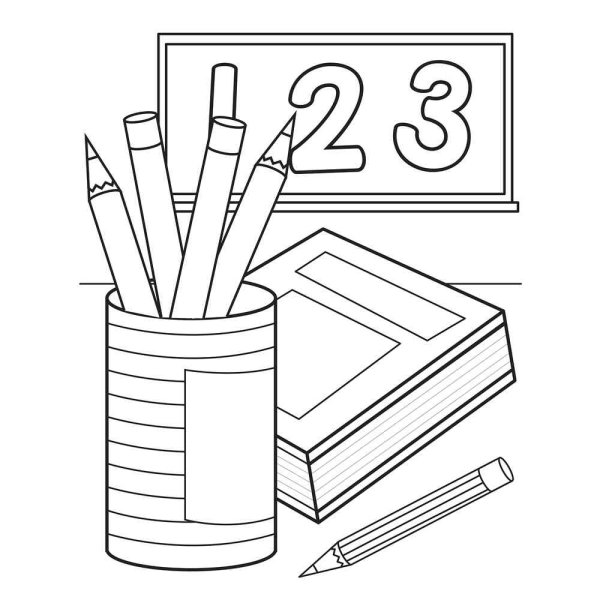 Школьные картинки для раскрашивания