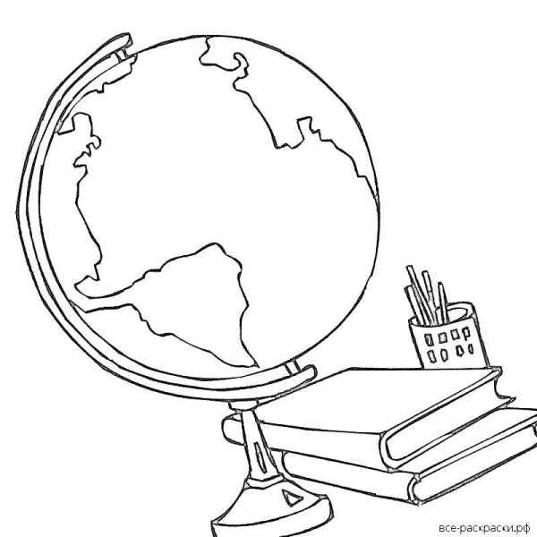 Глобус шаблон