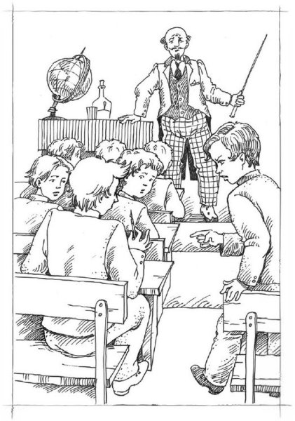 Раскраска детство темы Гарин-Михайловский