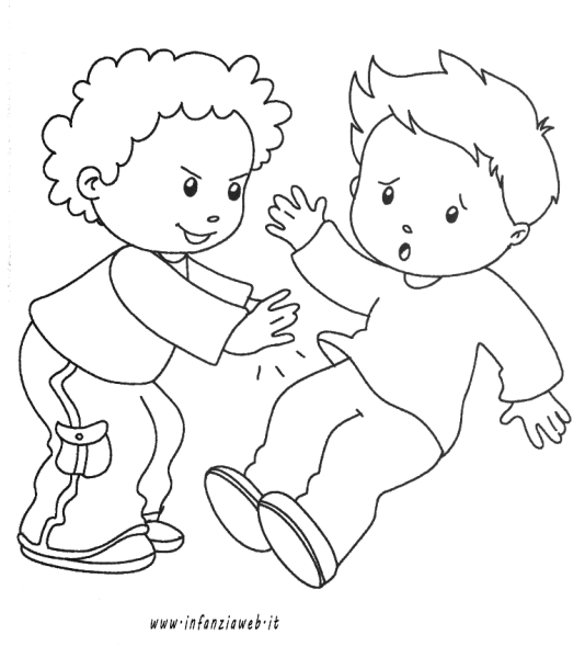 Дружба раскраска для детей