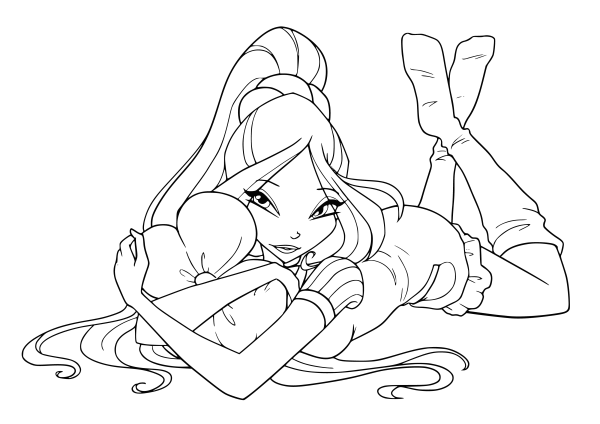 Феи Винкс раскраска