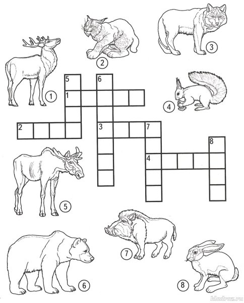 Кроссворды для детей