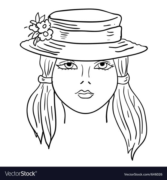 Девушка в шляпе