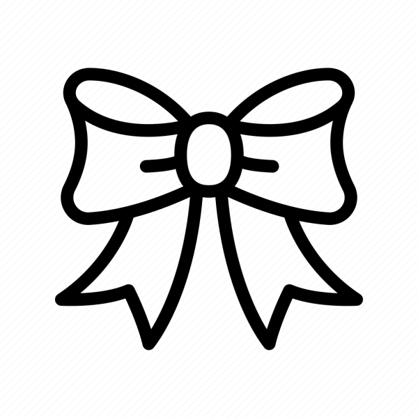 Бант -брошь